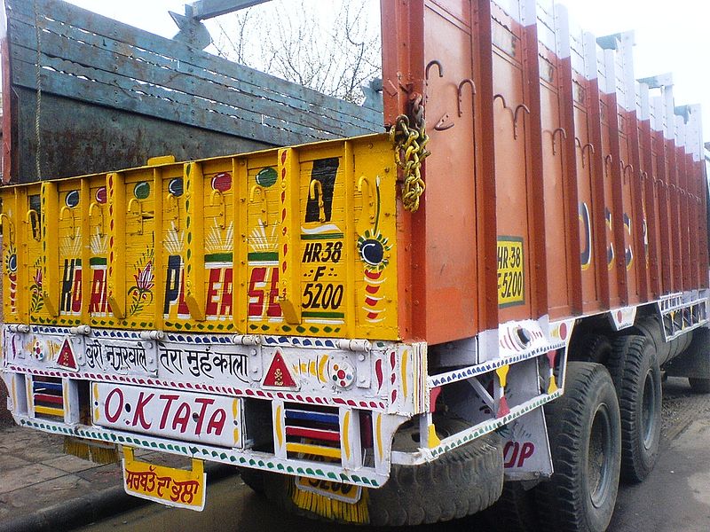 Indian truck art