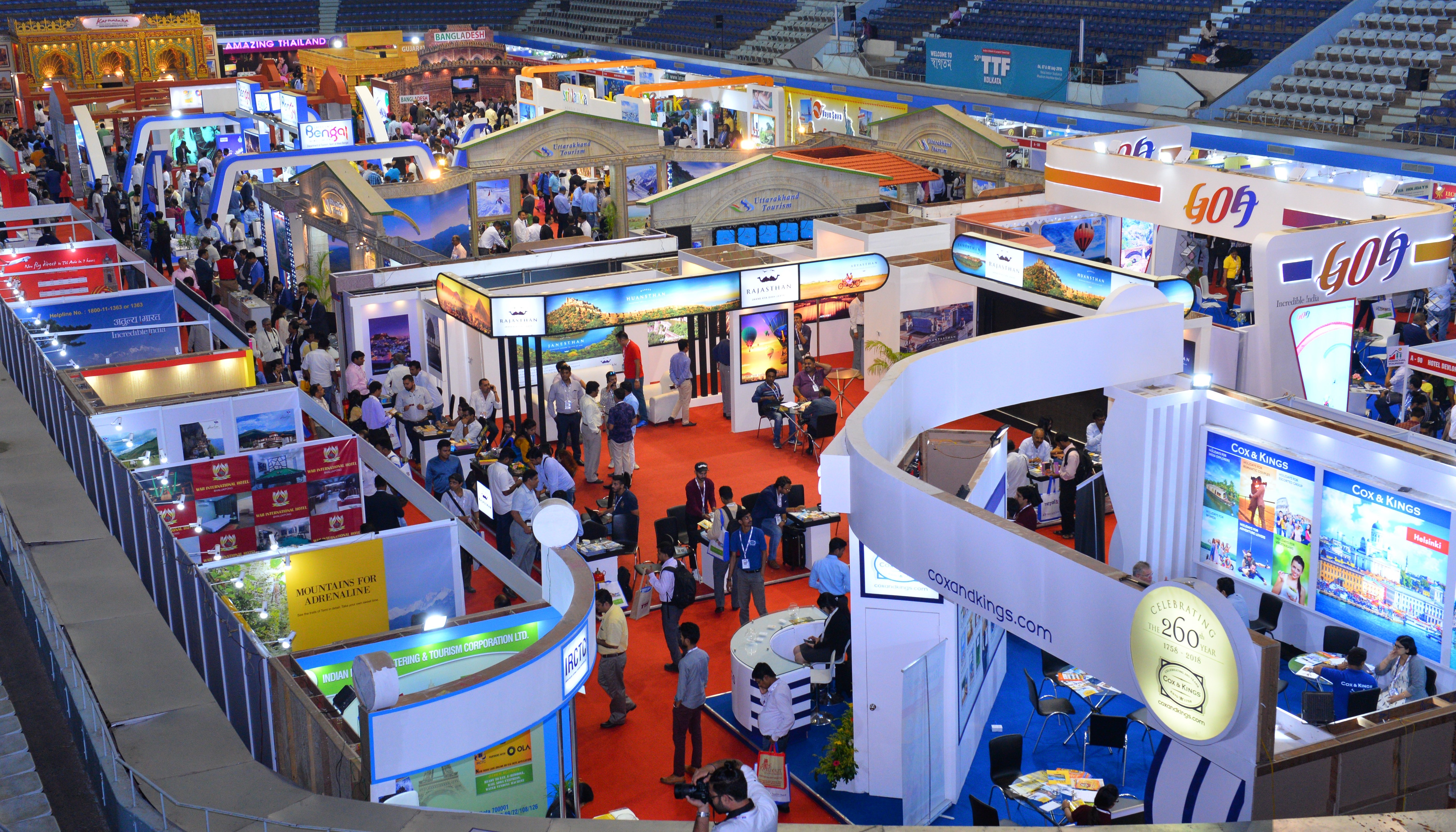 TTF Kolkata travel fair in India