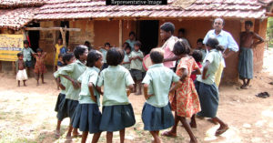 The primary school in West Bengal will have a shed for students to have their meal because of the selfless labourer