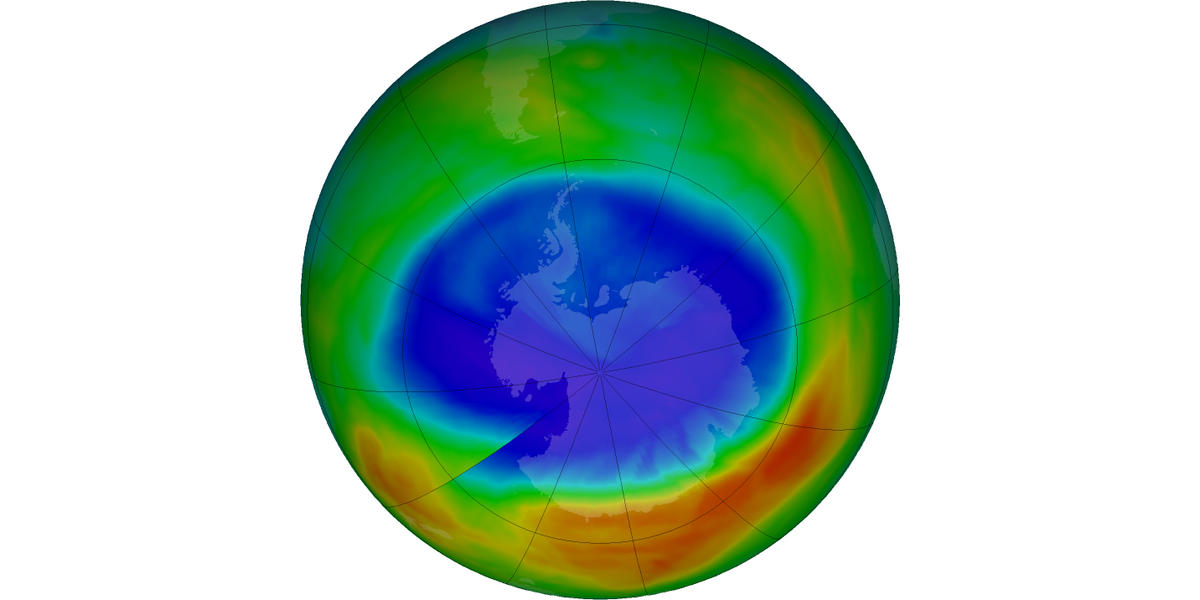A UN report says that after decades of thinning, earth's ozone layer is slowing recovering