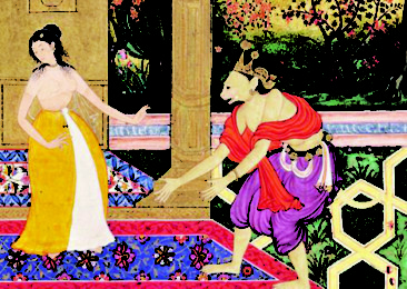 Les épopées hindoues sous le pinceau moghol