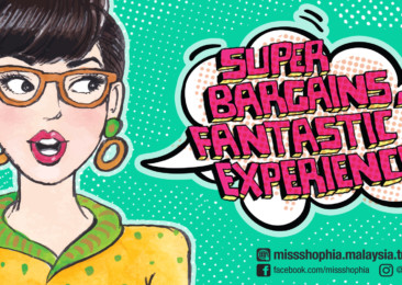Miss SHOPhia, the personalised shopping buddy in Malaysia is back!