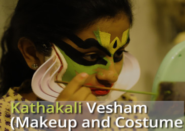 Kathakali Vesham (makeup and costume of Kathakali artists)