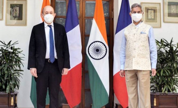 Le Drian visit cements preparations for Modi visit to Paris