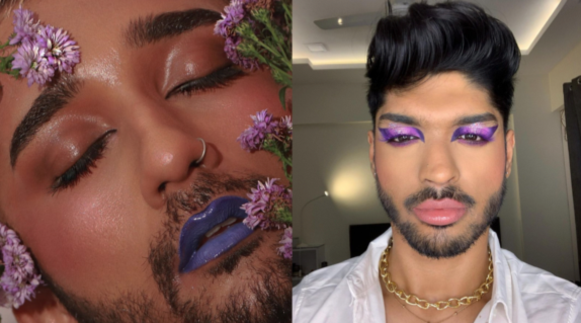 Male beauty influencers in India break gender stereotypes