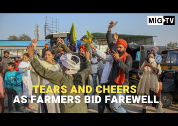 Tears and cheers as farmers bid farewell