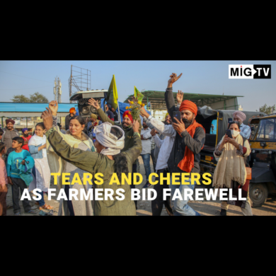 Tears and cheers as farmers bid farewell