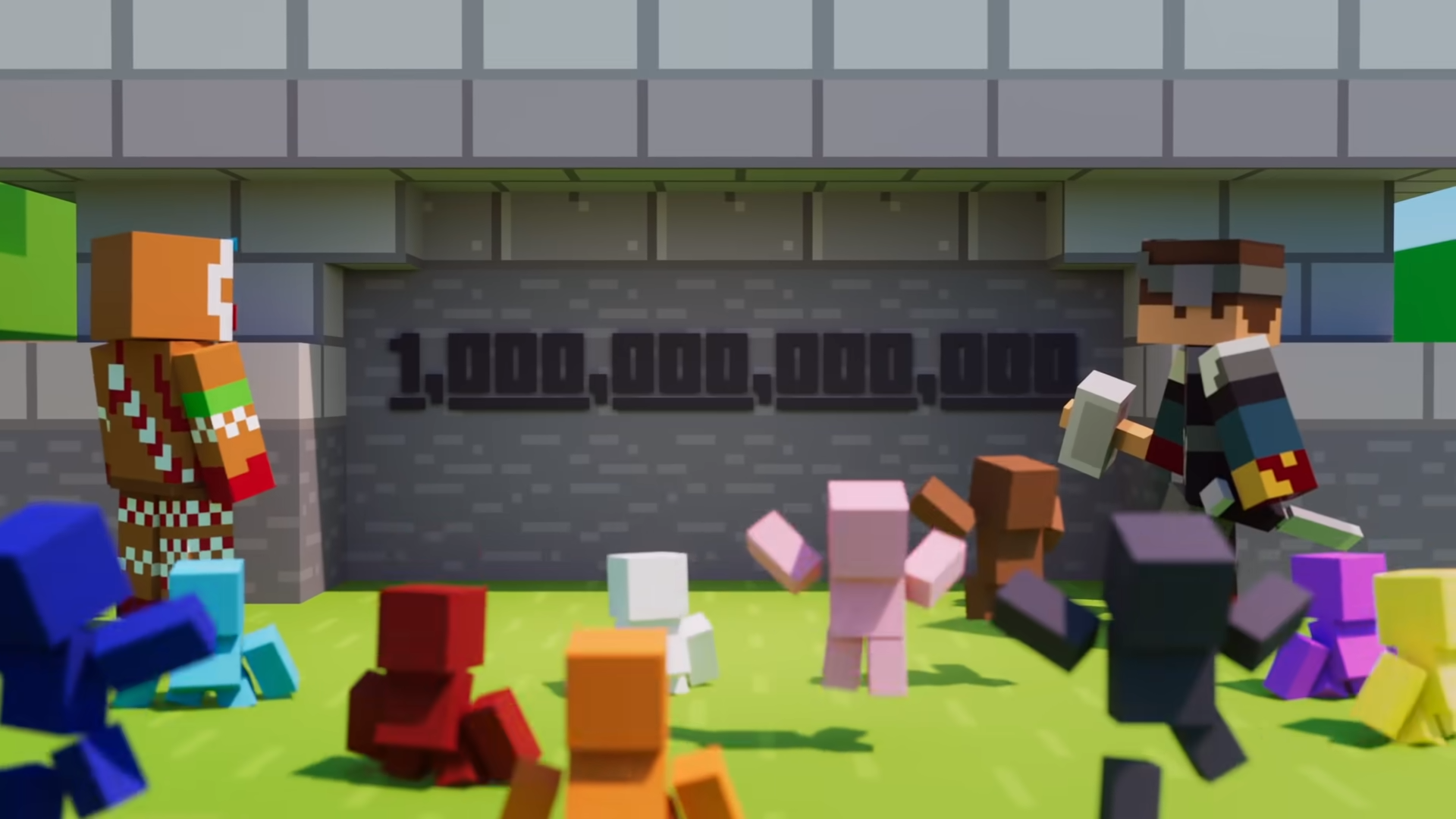 Minecraft crosses landmark of one trillion views
