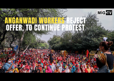 Anganwadi workers reject offer, to continue protest