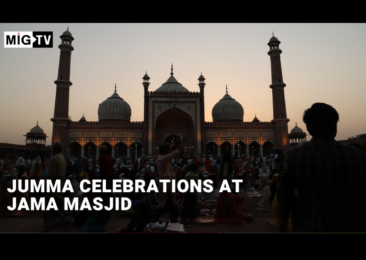 Jumma celebrations at Jama Masjid
