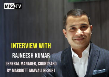 Interview with Rajneesh Kumar, General Manager, Courtyard by Marriott Aravali Resort