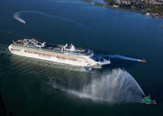 New Zealand welcomes back first cruise ship since Covid-19 pandemic