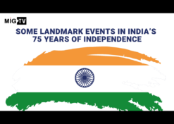 Some landmark events in India’s 75 years of Independence