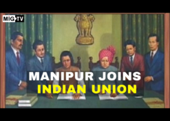 Manipur joins Indian Union