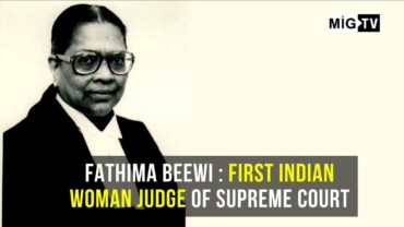 Fathima Beewi : First Indian Woman Judge of Supreme Court