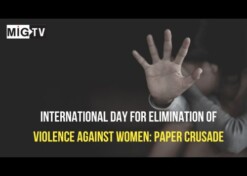 International Day for Elimination of Violence against Women: Paper Crusade