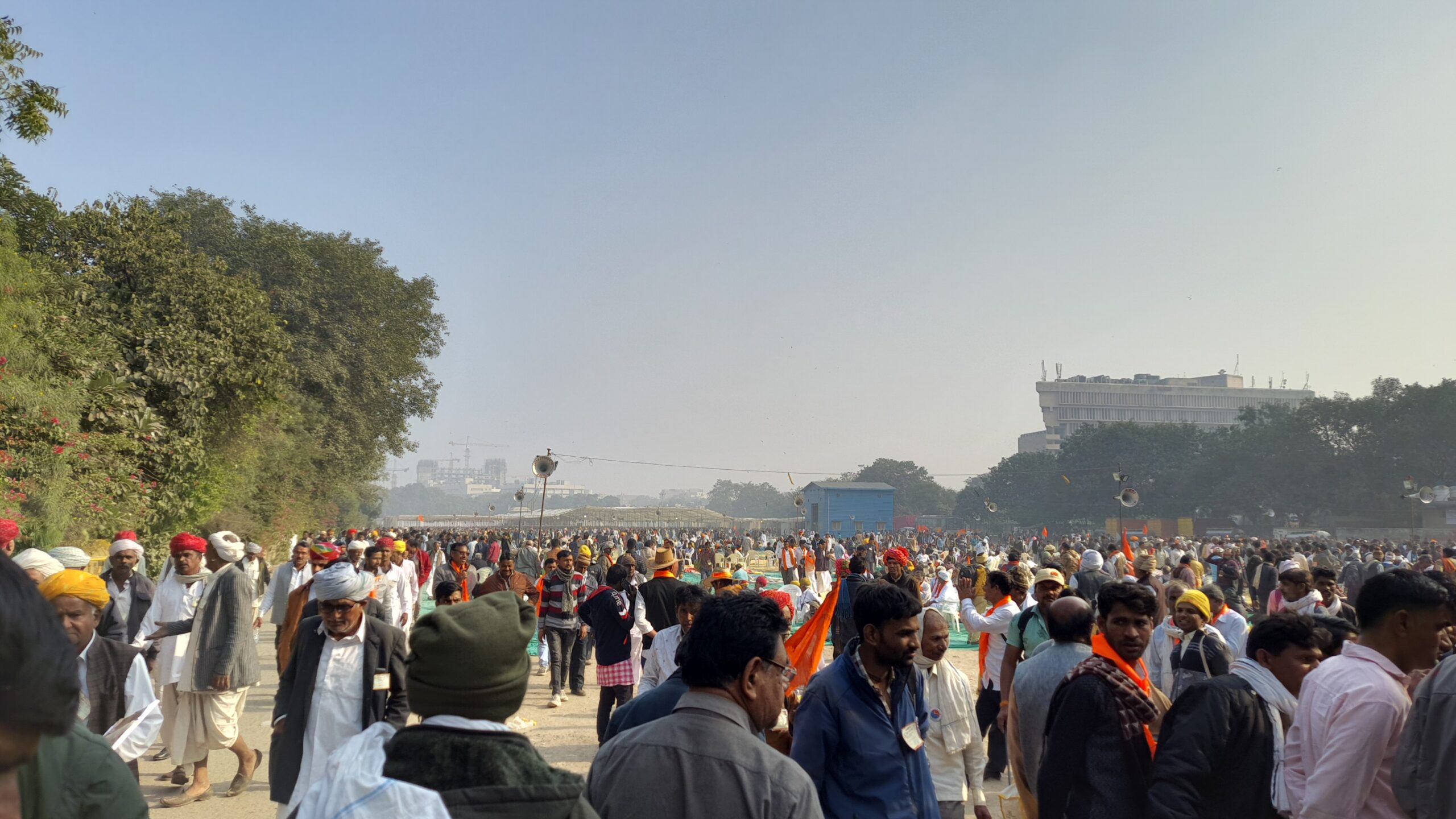 Kisan Garjana Rally- Bharatiya Kisan Sangh Organises Farmers’ Protest in Delhi
