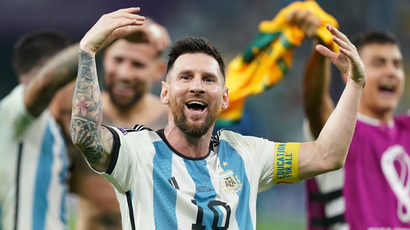 Leo Messi takes Argentina to 6th FIFA Football World Cup Final