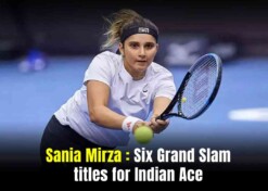Sania Mirza : Six Grand Slam titles for Indian Ace