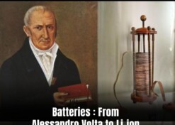 Batteries : From Alessandro Volta to Li-ion