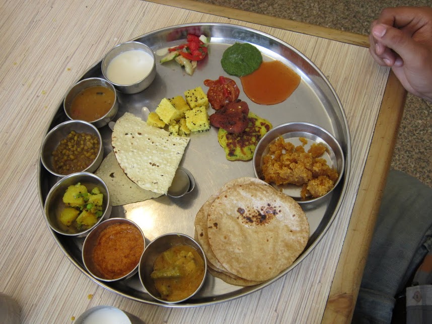 Gujarati veg Thali