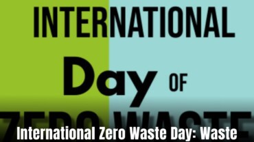 International Zero Waste Day: Waste Prevention to fight climate change