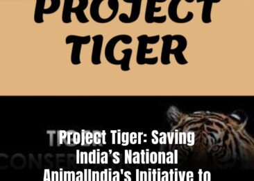 Project Tiger: Saving India’s National AnimalIndia’s Initiative to save the Wild Cat