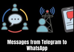 Messages from Telegram to WhatsApp