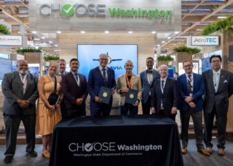 Sustainability flavour of season in USA Partnership Pavillion at Paris Air Show