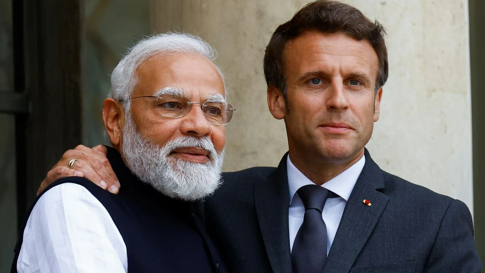 Modi and Macron named UN Environment Champions for Solar Alliance and Global Pact leadership (2018)