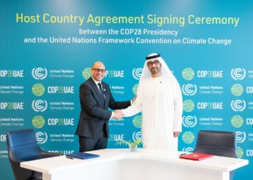UAE-UNFCCC sign host country agreement for COP28