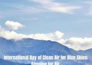 International Day of Clean Air for Blue Skies: Gasping for Air
