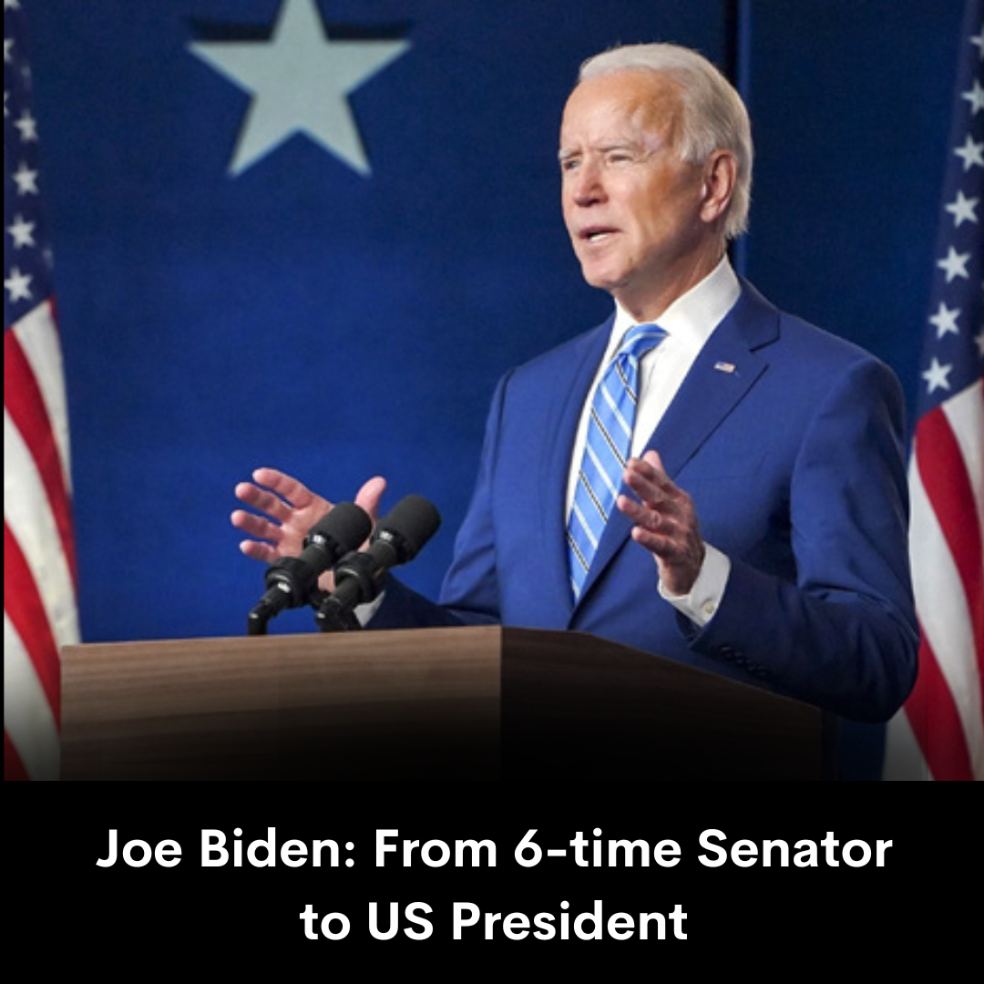 Joe Biden: From 6-time Senator to US President