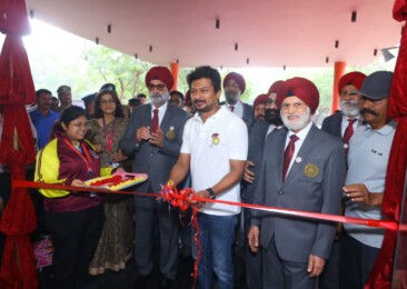 Udhayanidhi Stalin opens world-class shooting academy at Guru Nanak College