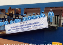 43 years of Indian Expeditions to Antarctica
