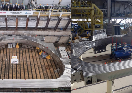 ITER fusion reactor receives mega toroidal field coils