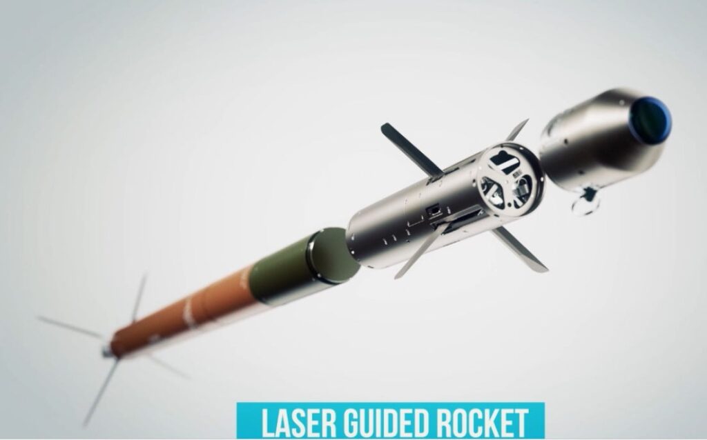  Thales 70 mm laser-guided rockets