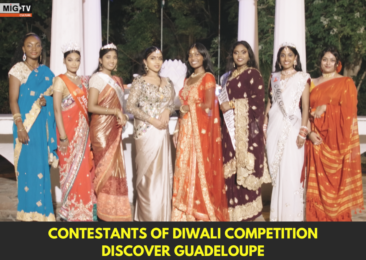 Contestants for Diwali Competition Discover Guadeloupe