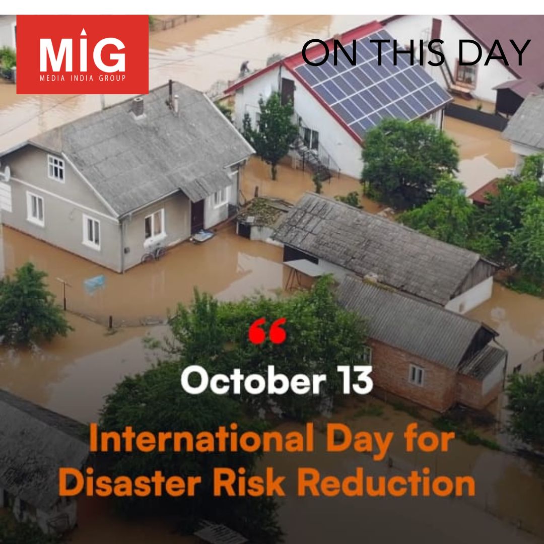 International Day for Disaster Risk Reduction (IDDRR) - Media India Group