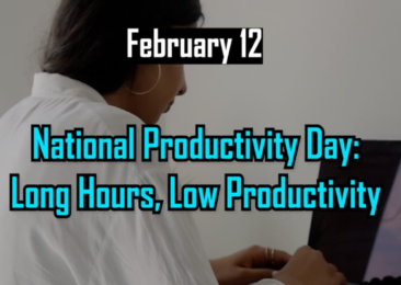 National Productivity Day: Long Hours, Low Productivity