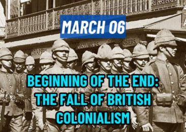 Beginning of the end: The fall of British colonialism