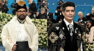 Indian fashion designers Manish Malhotra and Sabyasachi Mukherjee were also present at the Met Gala
