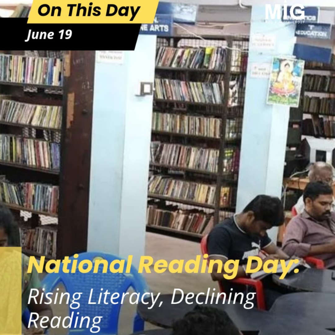 National reading day: Despite challenges, India amongst top readers of ...