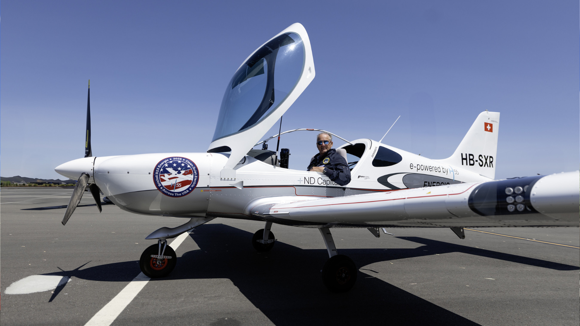 H55 electric trainer bags orders for two years of production