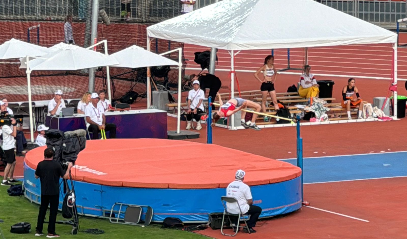 Women’s High Jump final also captivated spectators