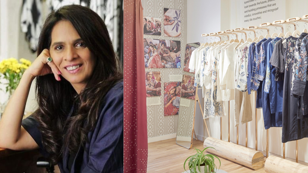 Anita Dongre launched her flagship store in New York in 2017