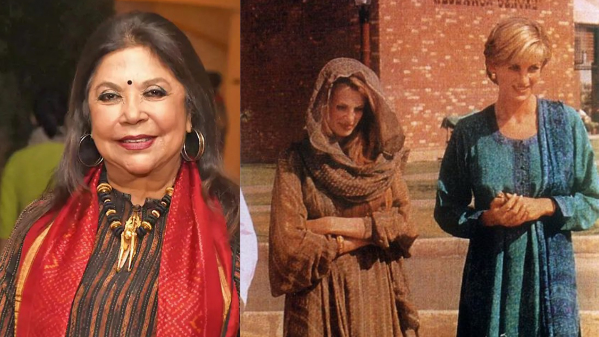 Princess Diana was a Patron of Ritu Kumar's London store. She wore for designer outfit for her Pakistan visit