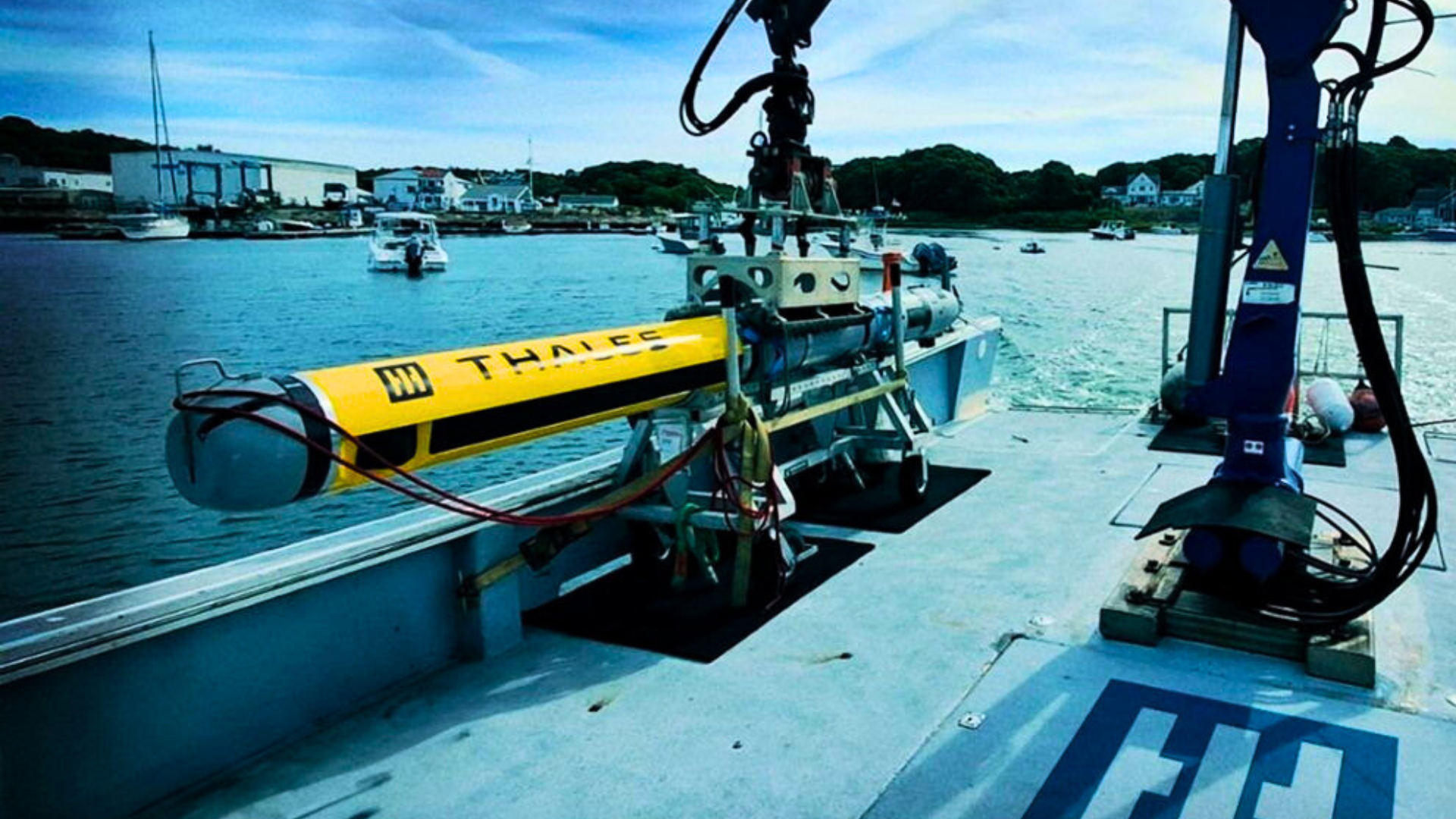 Thales & HII integrate sonar with Unmanned Underwater Vehicle