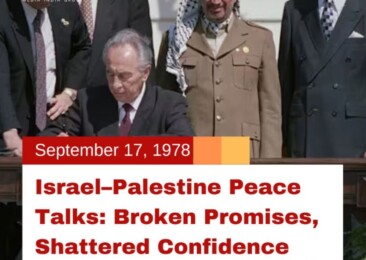 Israel–Palestine Peace Talks: Broken Promises, Shattered Confidence