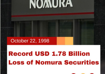 Record USD 1.78 Billion Loss of Nomura Securities